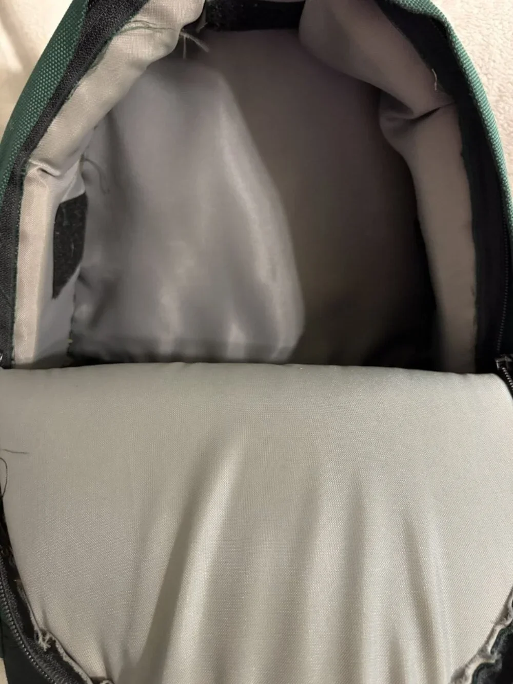 Vintage Canon Professional Photographer Camera Backpack Forest Green Canvas 1